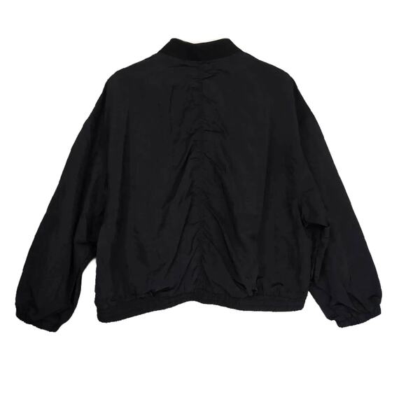 NWT Old Navy Women's XL Quick Dry Full-Zip Cropped Athletic Jacket Drop Shoulder - Picture 3 of 5